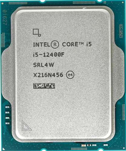 Процессор Intel Core i5 12400F, LGA 1700,  OEM [cm8071504555318 srl4w]